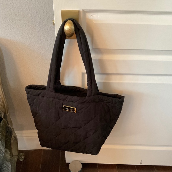 Marc Jacobs New York black quilted nylon tote - Picture 1 of 5